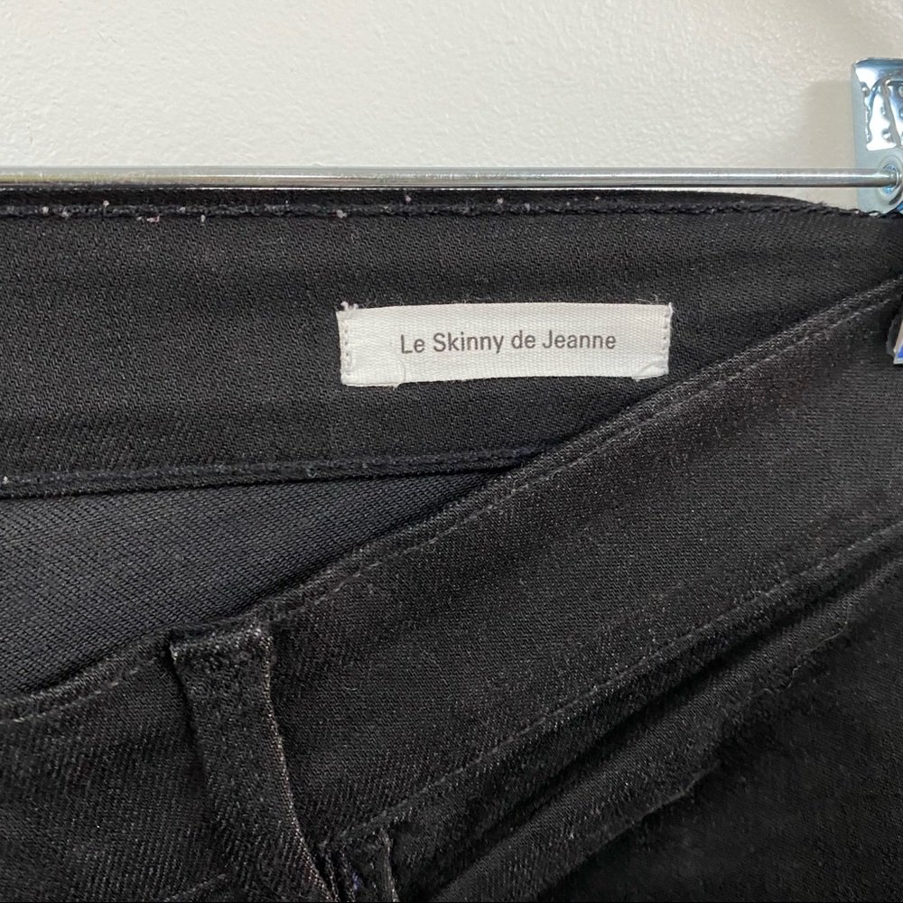 Frame Denim Black Skinny Jeans - Picture 8 of 13